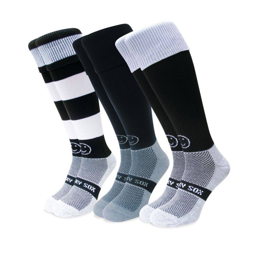 Midnight 3 Pair Saver Pack Knee Length Sport Socks