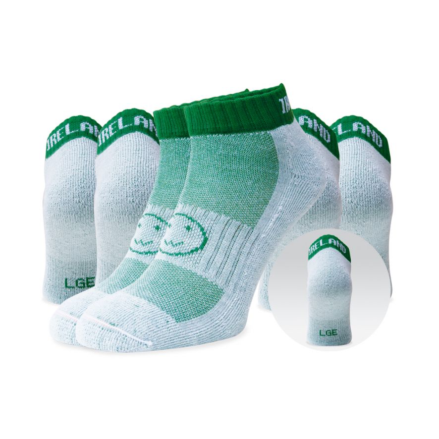 Ireland 3 Pairs For The Price Of 2 Pairs Saver Pack Trainer Socks