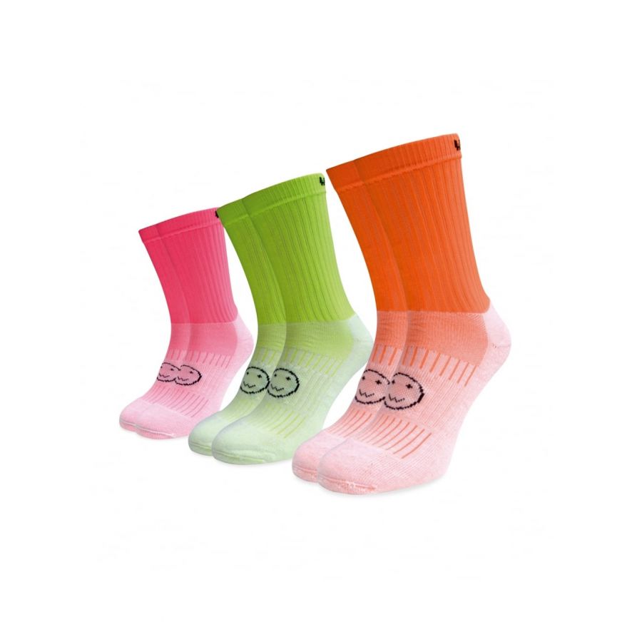 Brights 3 Pairs For The Price Of  2 Pairs Saver Pack Calf Length Socks