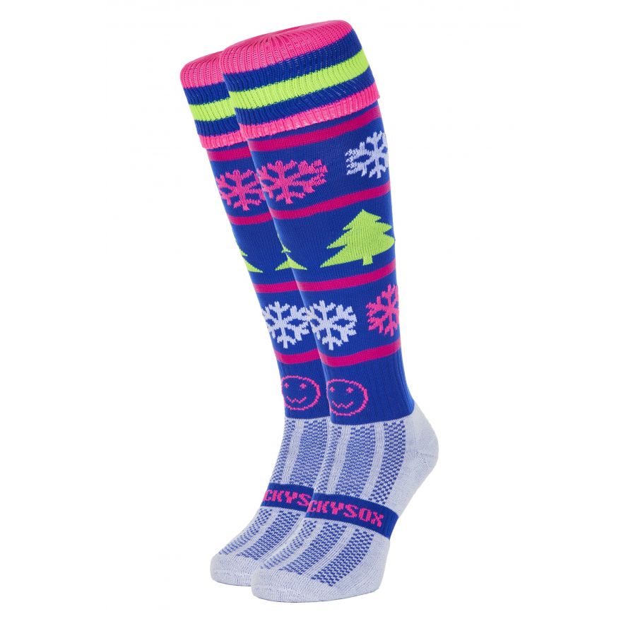 Frosty Frolics Knee Length Sport Socks