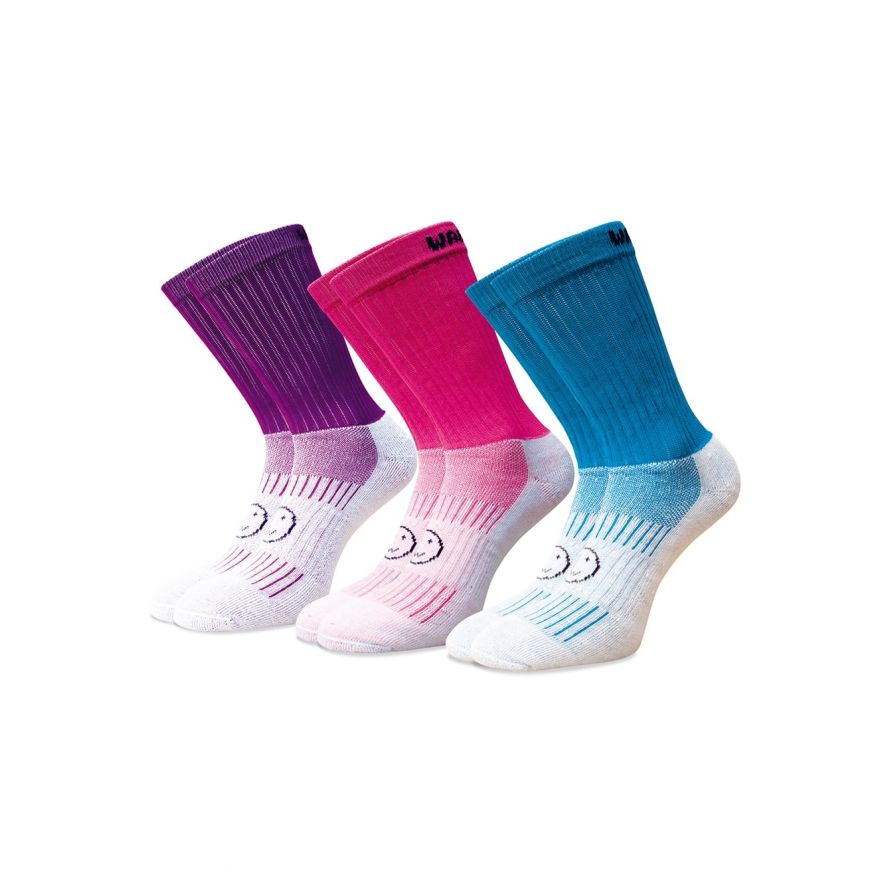 Summer Fruits 3 Pairs For The Price Of 2 Pairs Saver Pack Calf Length Socks