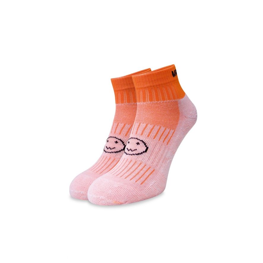 Bright Orange Ankle Length Socks