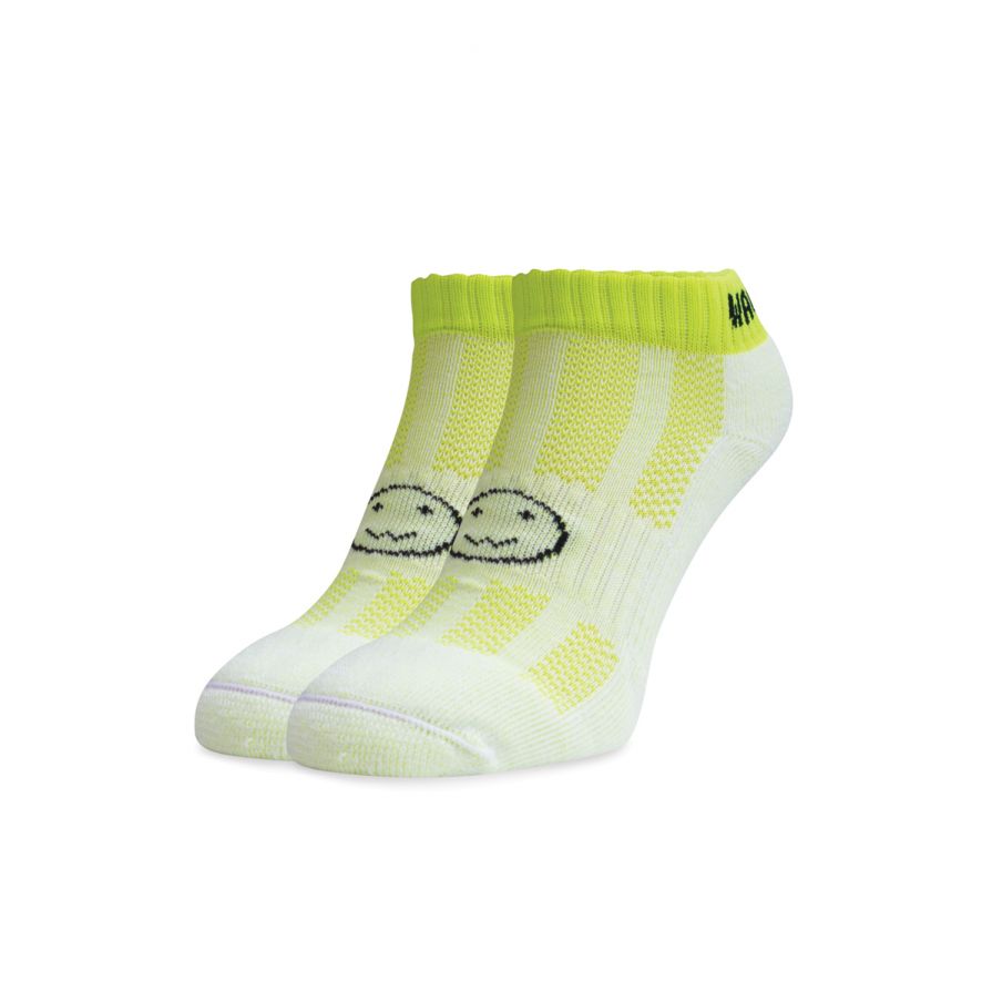 Bright Green Trainer Socks
