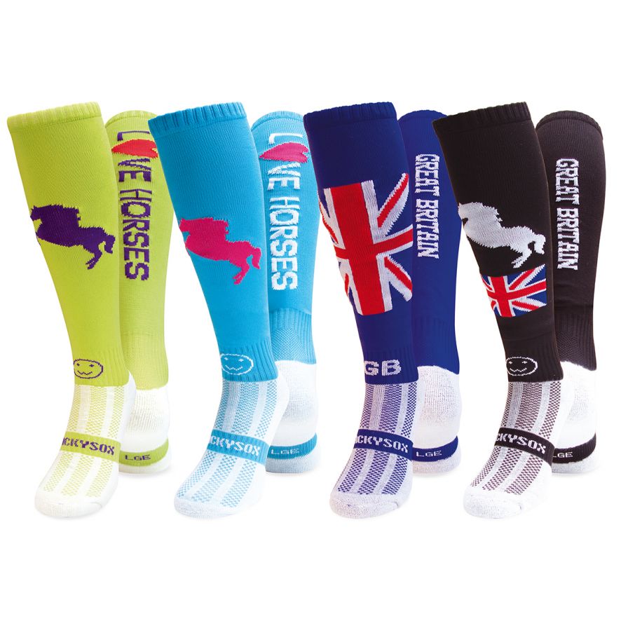 4 Pairs for 3 Pairs Saver Pack Well Groomed Equestrian Socks Horse Riding Socks