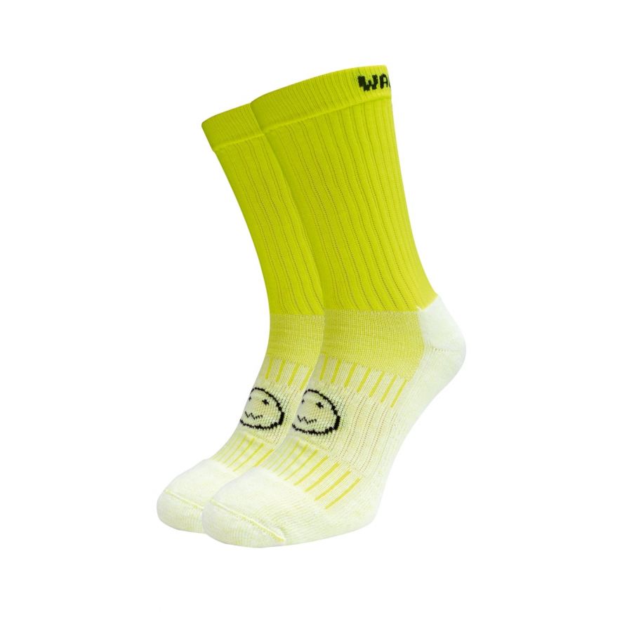Bright Yellow Calf Length Socks
