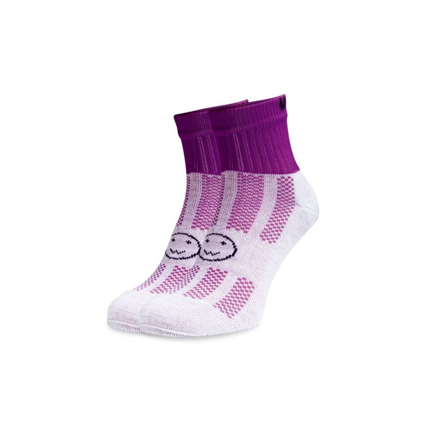 Purple Ankle Length Socks