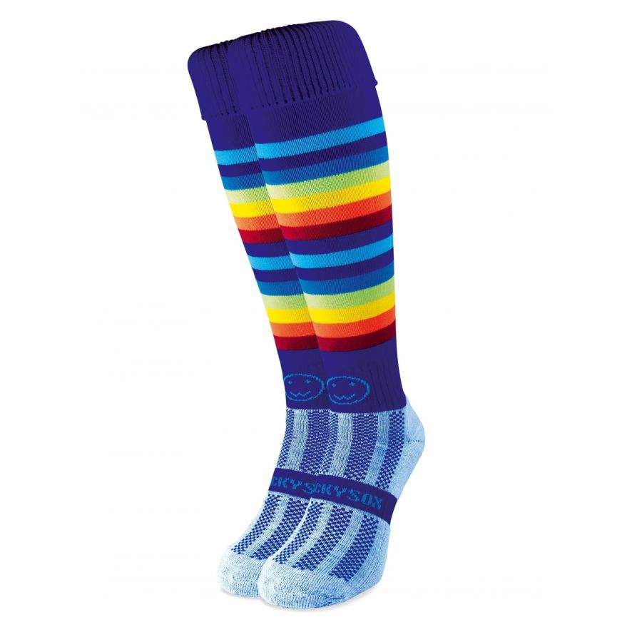 Razzle Dazzle Rainbow Knee Length Sport Socks