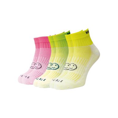 Mixed Bright 3 for 2 Pairs Ankle Length Socks