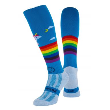 Rainbow Unicorn Equestrian Riding Socks