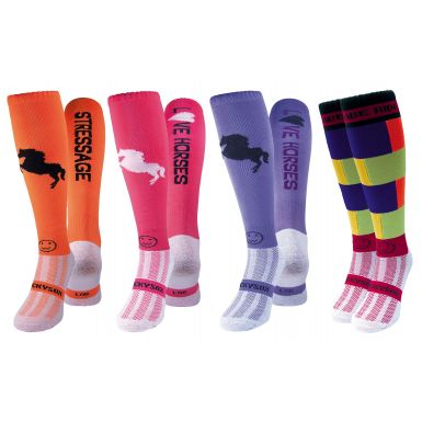4 Pairs for 3 Pairs Saver Pack Bright Rider Equestrian Socks Horse Riding Socks
