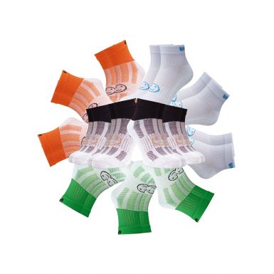 Citrus Zest Wheel 13 Pairs for The Price Of 6 Pairs Ankle Length Socks