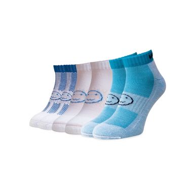 Aqua Blues 3 for 2 Pairs Saver Pack Trainer Socks