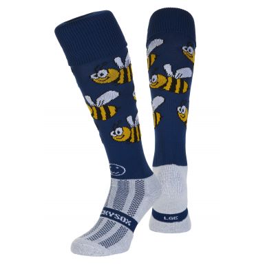 Bee Happy Knee Length Sport Socks