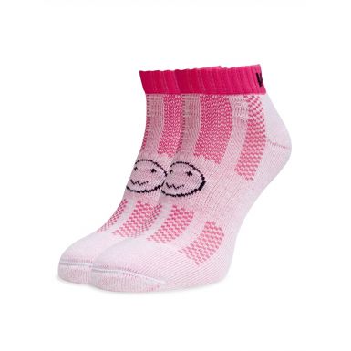 Raspberry Pink Trainer Socks