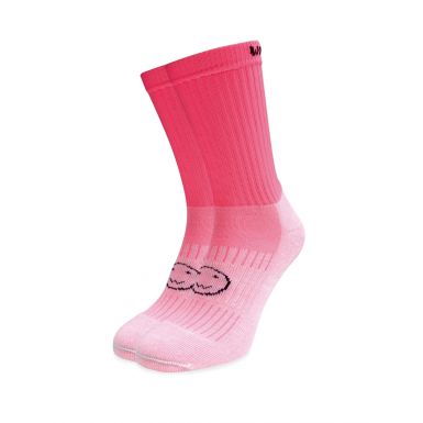 Bright Pink Calf Length Socks