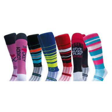 Stylish Sticks 6 Pair Saver Pack Knee Length Hockey Socks