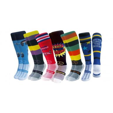 High and Flighty 6 Pair Saver Pack Knee Length Sport Socks