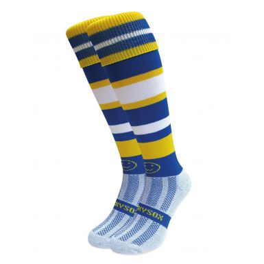 Blue Blast Knee Length Sport Socks