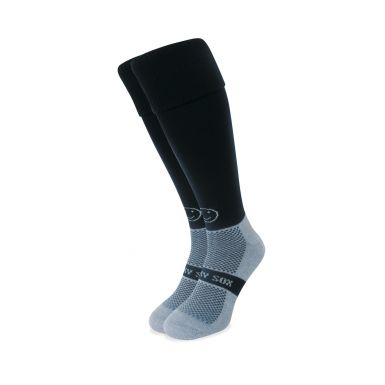 Plain Black Knee Length Sport Socks