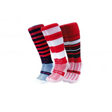Red Mist 3 Pair Saver Pack Knee Length Sport Socks