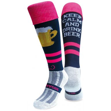 Keep Calm Drink Beer Knee Length Sport Socks