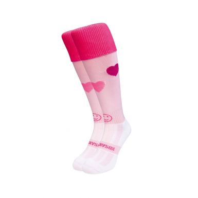 Love Hearts Knee Length Sport Socks