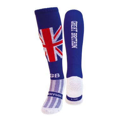 GB Horse Royal Blue Equestrian Riding Socks