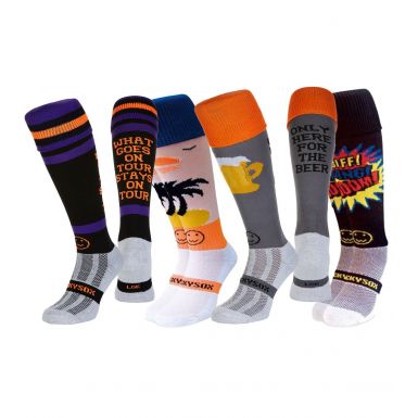 Geezer 4 Pairs for 3 Pairs Saver Pack Knee Length Sport Socks