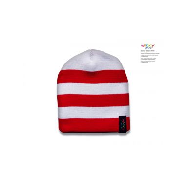 WackyHatz - Red and White Beanie
