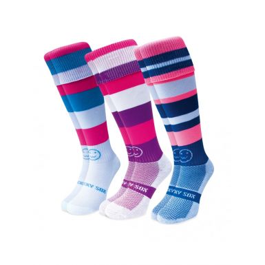Heart Throb 3 Pair Saver Pack Knee Length Sport Socks