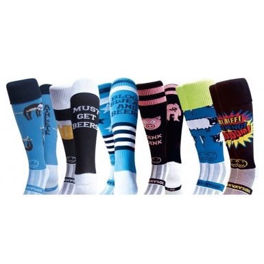 Couch Potato 6 Pair Saver Pack Knee Length Sport Socks