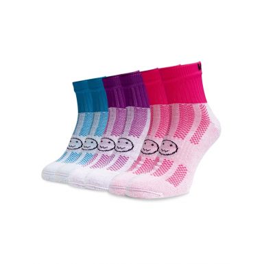 Summer Fruits 3 Pairs For The Price Of 2 Pairs Saver Pack Ankle Length Socks
