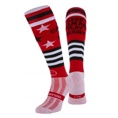 Keep Calm Play Rugby Knee Length Rugby Socks