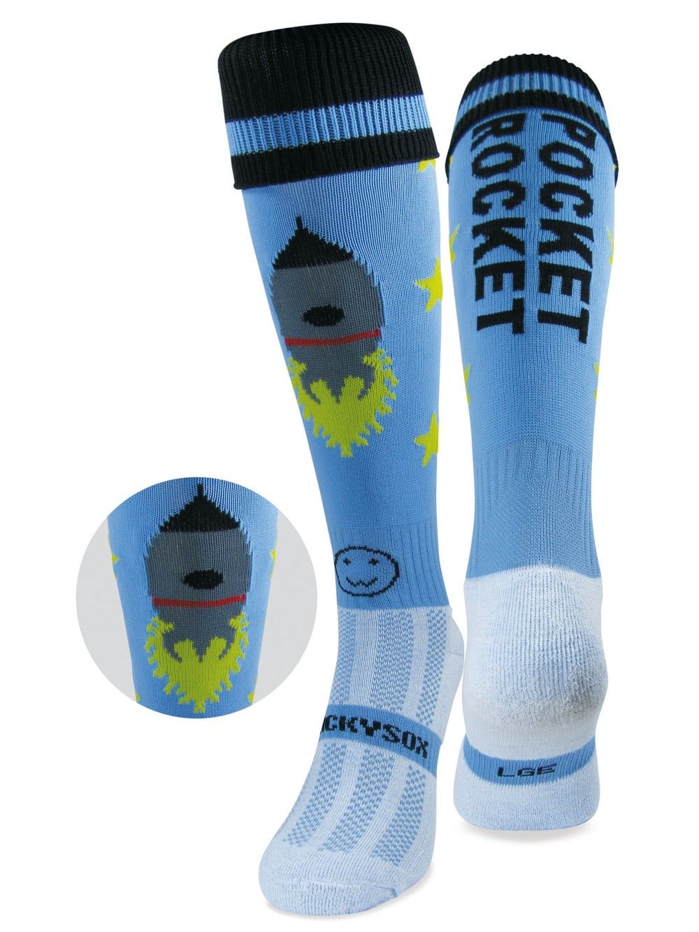 Pocket Rocket Knee Length Sports Socks
