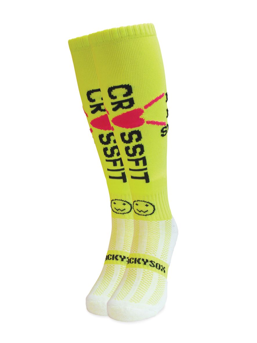 Wacky Limited Fitter Faster Stronger Knee Length Fitness Socks WackySox