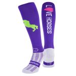 Love Horses Purple Equestrian Riding Socks