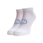 White with Blue 3 Pairs For The Price Of 2 Pairs Saver Pack Trainer Socks