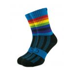 Pink Rainbow 3 Pairs For The Price Of 2 Pairs Saver Pack Calf Length Socks