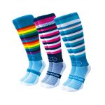 Micro Mayhem 3 Pair Saver Pack Knee Length Sport Socks