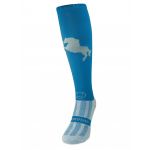 Stressage Diva Blue and Silver Equestrian Riding Socks