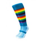Resplendent Rainbow 3 Pair Saver Pack Knee Length Sport Socks