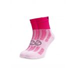 Raspberry Pink Ankle Length Socks