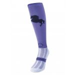 Love Horses Damson Equestrian Riding Socks