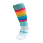 Mellow Rainbow Knee Length Sport Socks