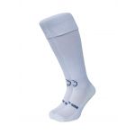 Plain White Knee Length Sport Socks