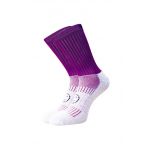 Purple 3 for 2 Pairs Saver Pack Calf Length Socks