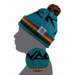 Rainbow Wacky Bobble Hat