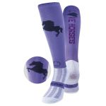 6 Pairs for 4 Saver Pack Saddle Up Equestrian Riding Socks