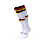 Germany Hearts Knee Length Sport Socks