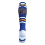 Ride It Like You Stole It Royal Blue Equestrian Riding Socks